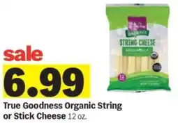 Meijer True Goodness Organic String or Stick Cheese offer
