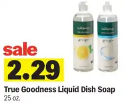 Meijer True Goodness Liquid Dish Soap offer