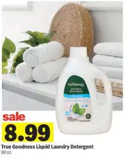 Meijer True Goodness Liquid Laundry Detergent offer