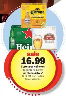 Meijer Corona or Heineken or Stella Artois offer