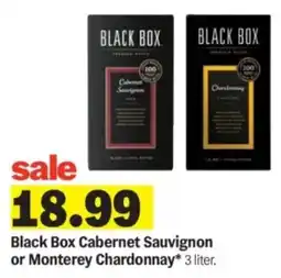 Meijer Black box cabernet sauvignon or monterey chardonnay offer