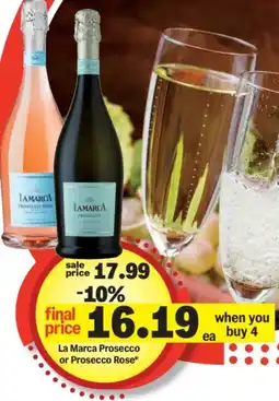 Meijer La marca prosecco or prosecco rose offer