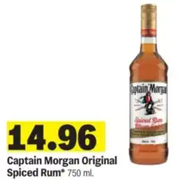 Meijer Captain morgan original spiced rum offer