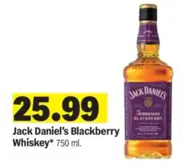 Meijer Jack daniel's blackberry whiskey offer