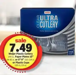 Meijer Meijer plastic cutlery offer