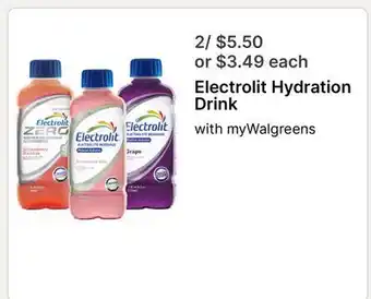 Walgreens Electrolit Hydration Drink offer