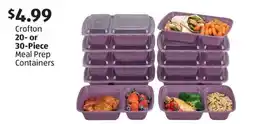 Aldi Crofton 20- or 30-Piece Meal Prep Containers offer