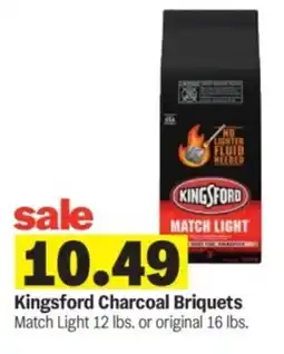 Meijer Kingsford charcoal briquets match light offer