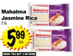 Superior Grocers Mahatma Jasmine Rice offer