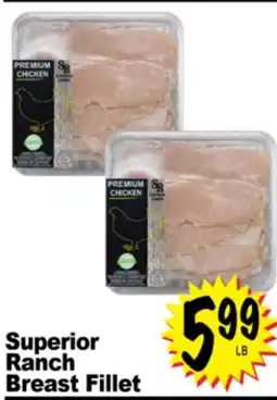 Superior Grocers Superior Ranch Breast Fillet offer