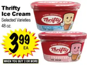Superior Grocers Thrifty Ice Cream offer