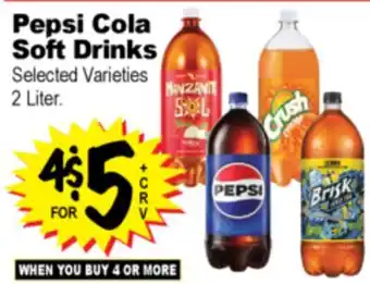 Superior Grocers Pepsi Cola Soft Drinks offer