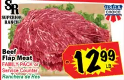 Superior Grocers Beef Flap Meat offer