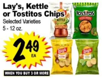 Superior Grocers Lay's, Kettle or Tostitos Chips offer