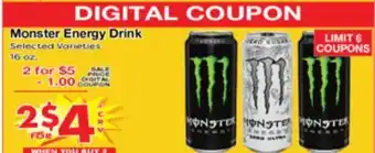 Superior Grocers Monster Energy Drink offer