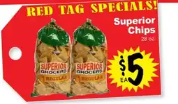 Superior Grocers Superior Chips offer