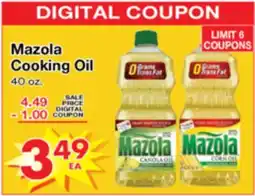 Superior Grocers Mazola Cooking Oil offer