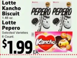 Superior Grocers Lotte Kancho Biscuit, Lotte Pepero offer
