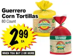 Superior Grocers Guerrero Corn Tortillas offer