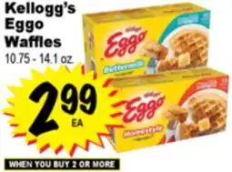 Superior Grocers Kellogg's Eggo Waffles offer