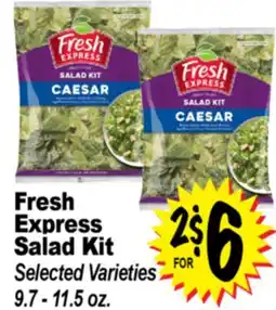 Superior Grocers Fresh Express Salad Kit offer