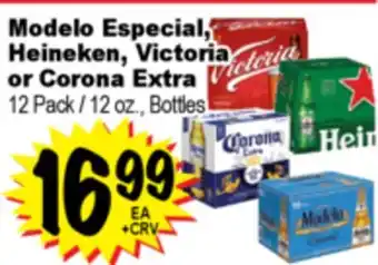 Superior Grocers Modelo Especial, Heineken, Victoria or Corona Extra offer