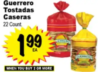 Superior Grocers Guerrero Tostadas Caseras offer