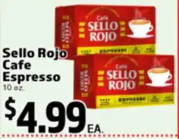Superior Grocers Sello Rojo Cafe Espresso offer