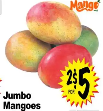 Superior Grocers Jumbo Mangoes offer