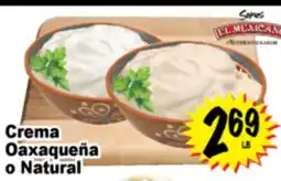 Superior Grocers Crema Oaxaqueña o Natural offer