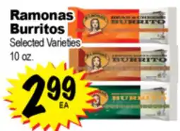 Superior Grocers Ramonas Burritos offer
