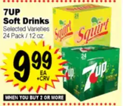 Superior Grocers 7UP Soft Drinks offer