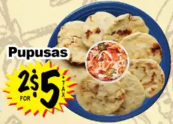 Superior Grocers Pupusas offer