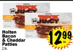 Superior Grocers Holten Bacon & Cheddar Patties offer