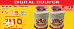 Superior Grocers Superior Corn Tortillas offer