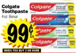 Superior Grocers Colgate Toothpaste offer