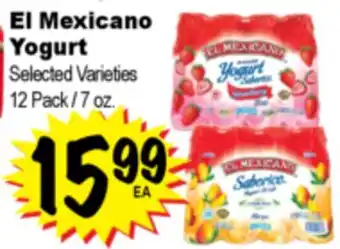 Superior Grocers El Mexicano Yogurt offer