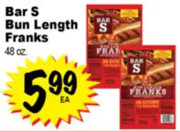 Superior Grocers Bar S Bun Length Franks offer