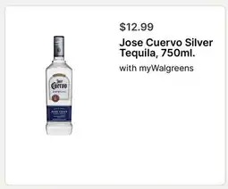 Walgreens Jose Cuervo Silver Tequila, 750ml offer