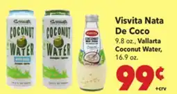 Vallarta Supermarkets Visvita Nata De Coco offer