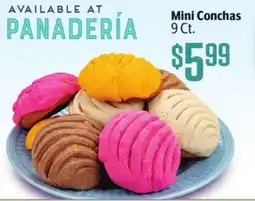 Vallarta Supermarkets Mini Conchas offer