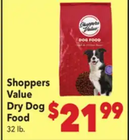 Vallarta Supermarkets Shoppers Value Dry Dog Food offer