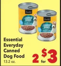 Vallarta Supermarkets Essential Everyday Canned Dog Food offer