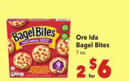 Vallarta Supermarkets Ore Ida Bagel Bites offer