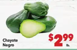 Vallarta Supermarkets Chayote Negro offer
