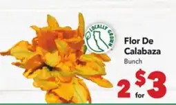 Vallarta Supermarkets Flor De Calabaza offer