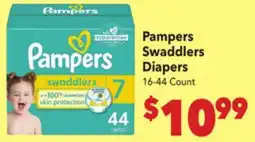 Vallarta Supermarkets Pampers Swaddlers Diapers offer