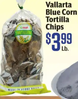 Vallarta Supermarkets Vallarta Blue Corn Tortilla Chips offer