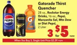 Vallarta Supermarkets Gatorade Thirst Quencher offer