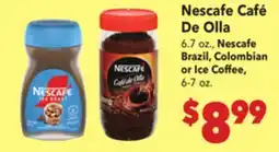 Vallarta Supermarkets Nescafe Café De Olla offer